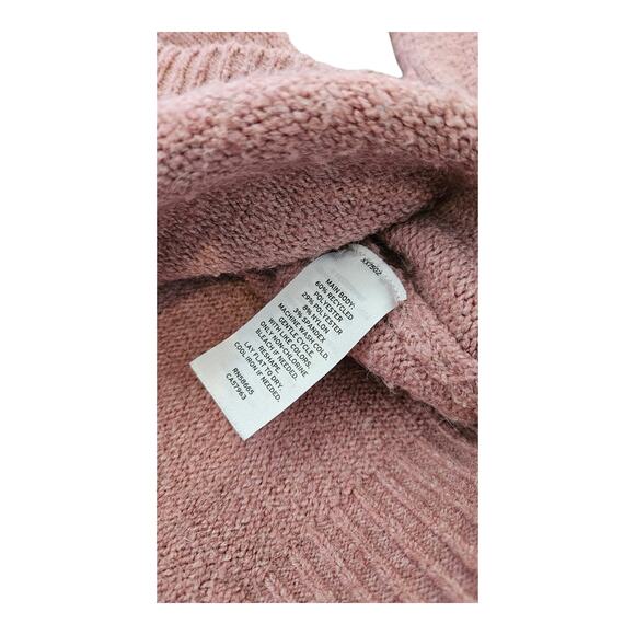 BP XS Pink Knit Button Up Long Sleeve Cardigan *flawed* - Picture 4 of 8